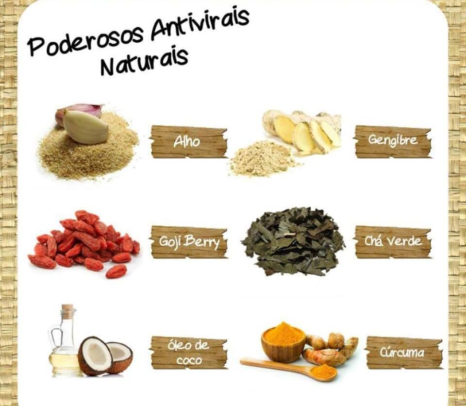 PODEROSOS ANTIVIRAIS NATURAIS 

O inverno está chegando com tudo e com ele a friagem e o excesso de tempo que passamos em ambientes fechados acaba trazendo as indesejáveis gripes, resfriados e outros tipos de enfermidades virais. Separamos algumas dicas para você reforçar a blindagem do seu organismo! 
1) Alho: contém substâncias antivirais mas também antimicrobianas e anticoagulantes. 
2) Goji berry: rica em vitamina C, B1, B2, B6 e vitamina E, zinco, ferro, cobre, cálcio, selênio e fósforo