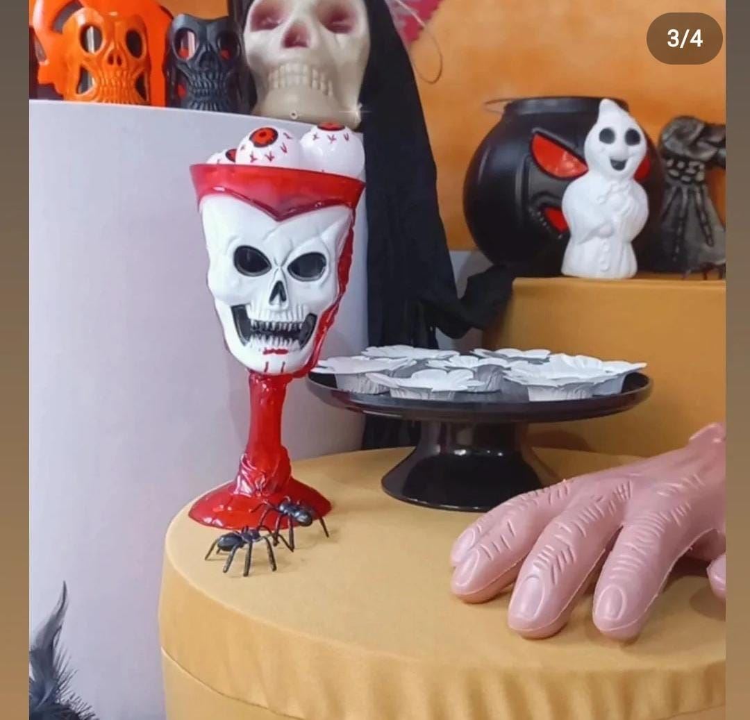 opções de decoração para o halloween