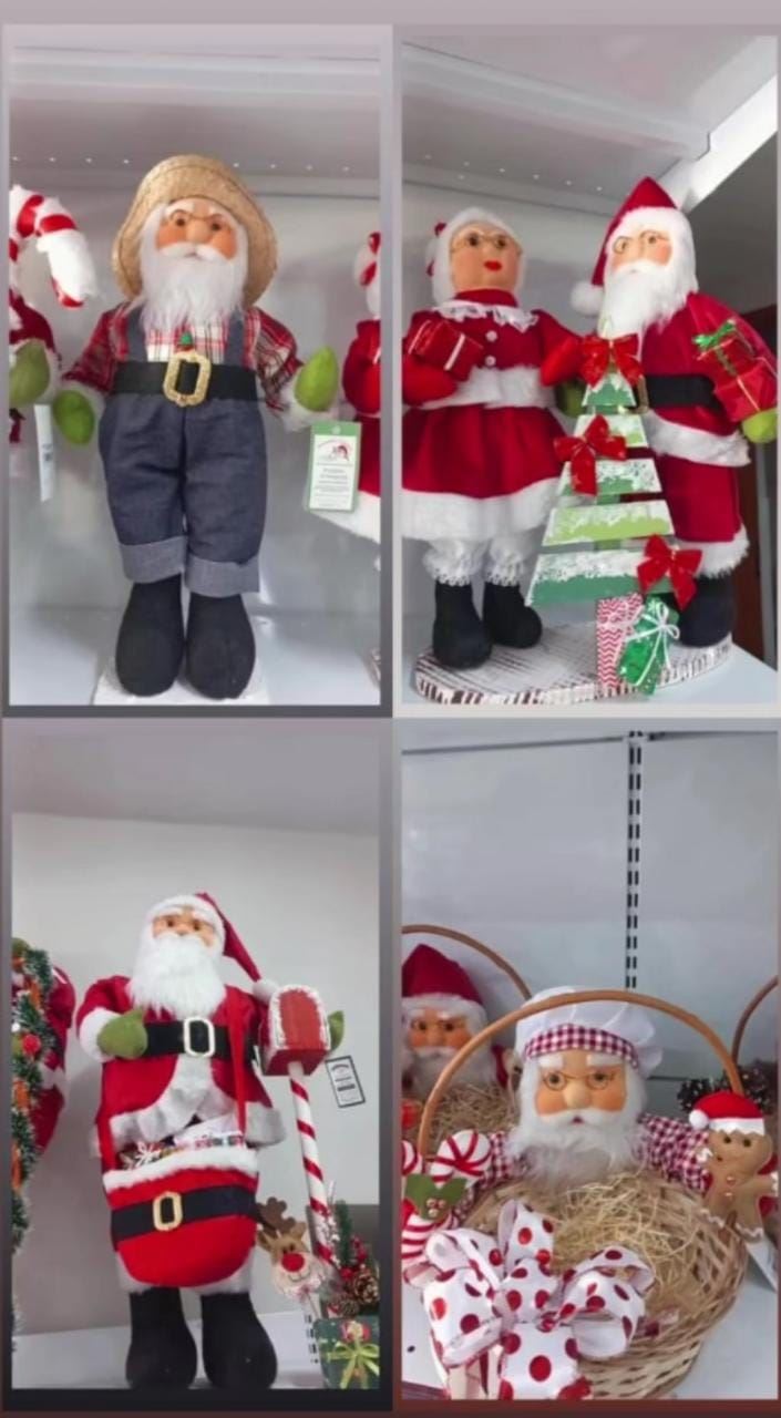 Temos varias novidades em decoração de Natal!