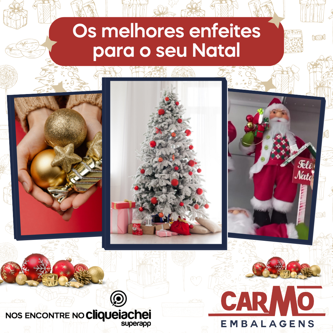 Faça suas compras de Natal com a gente!