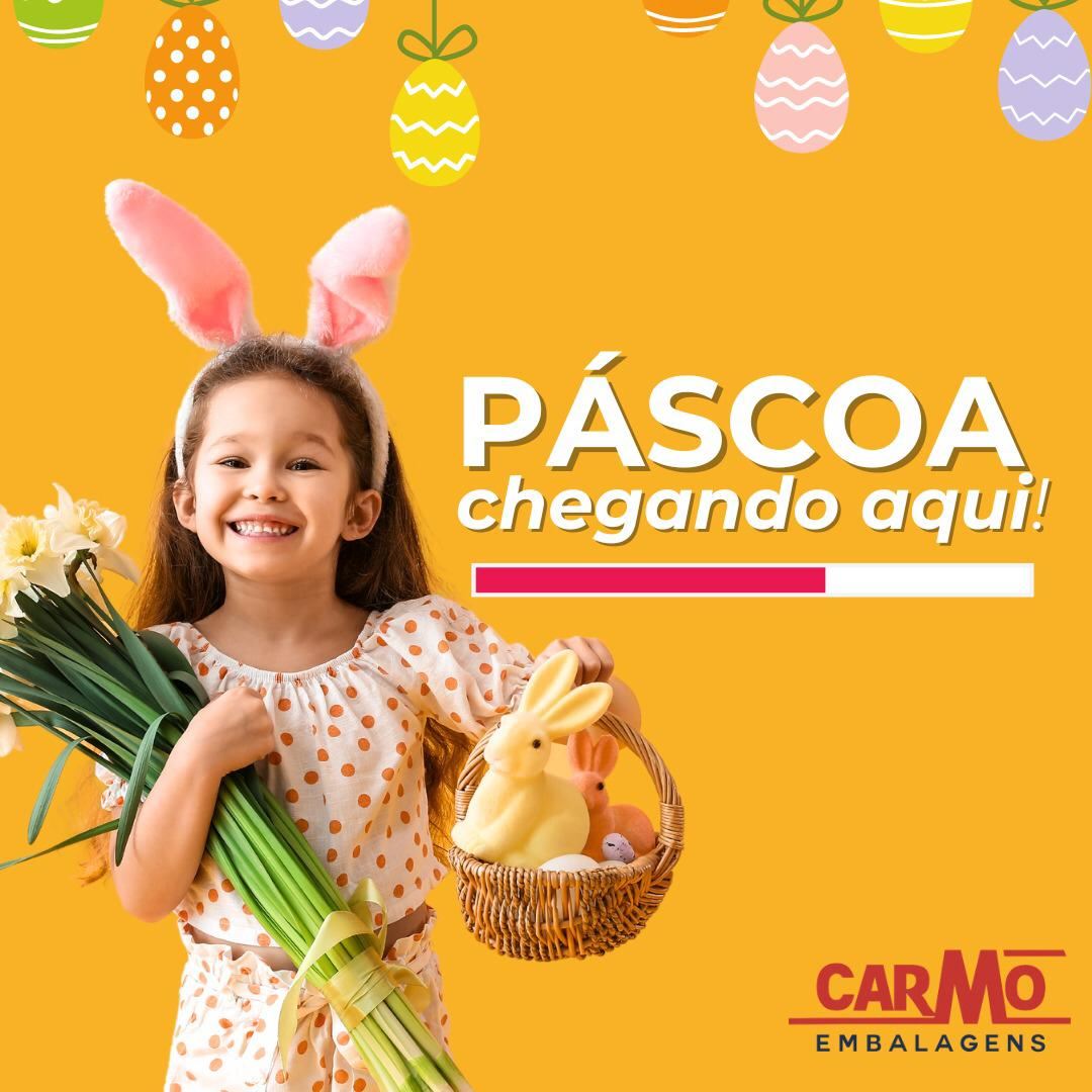 Páscoa é na Carmo Embalagens