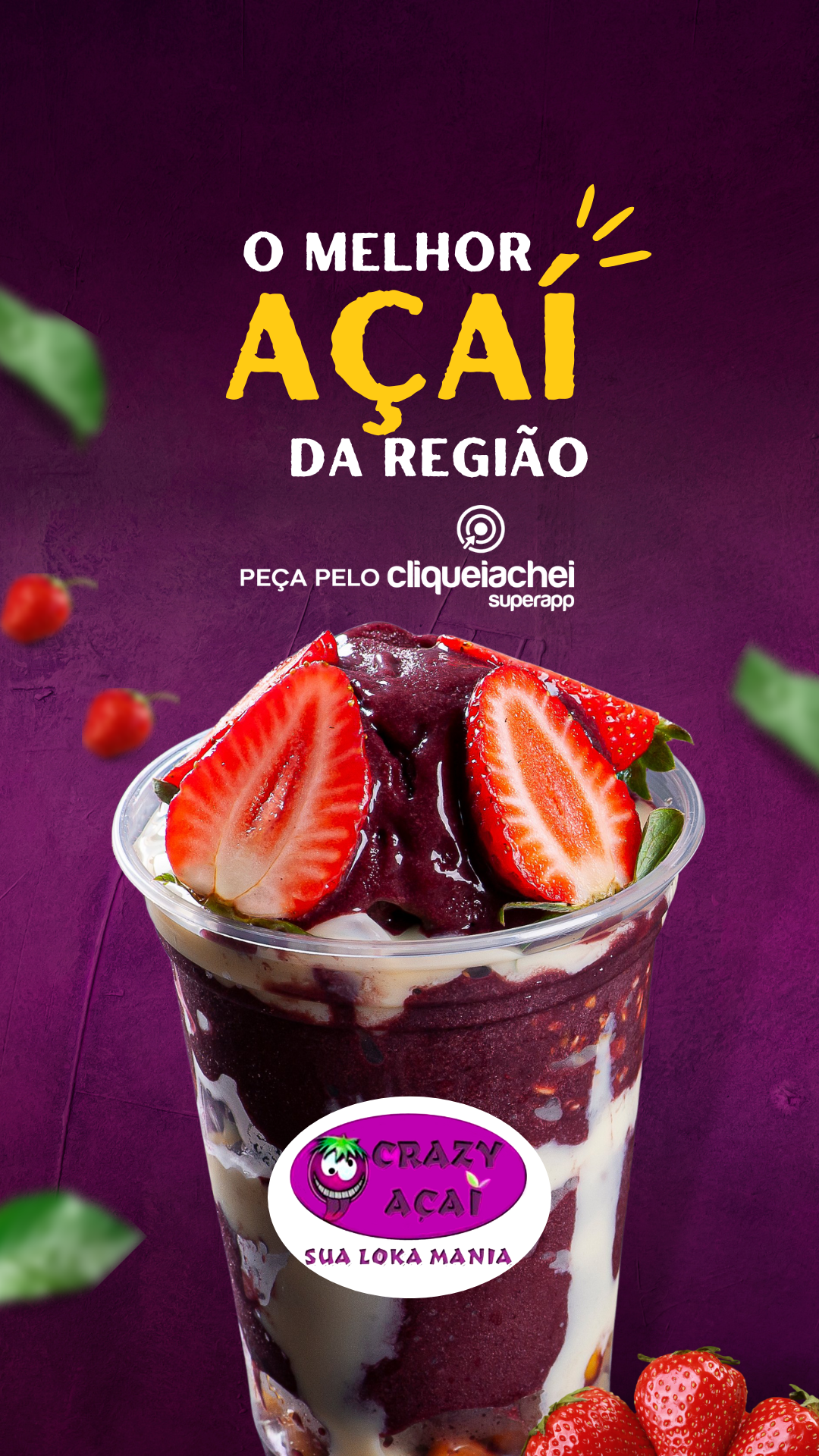 PEÇA SEU AÇAÍ