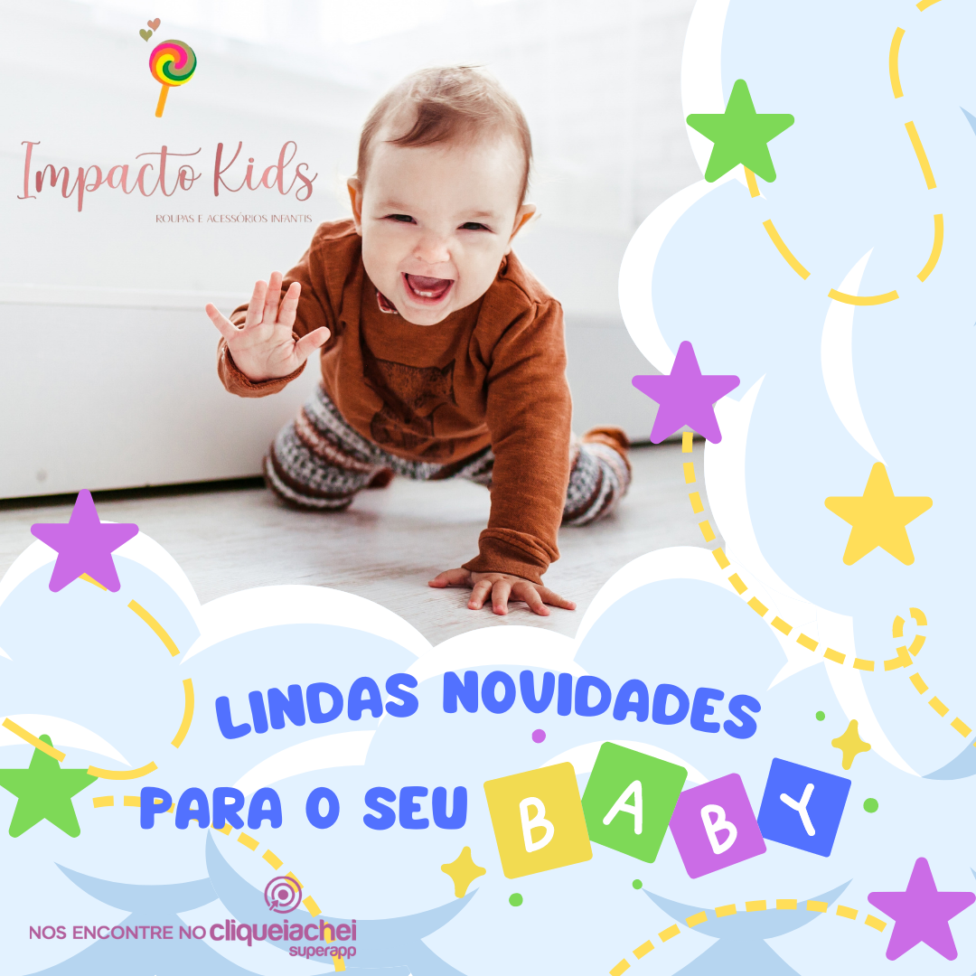 Estamos sempre cheios de novidades para os pequenos! Venha conferir!
