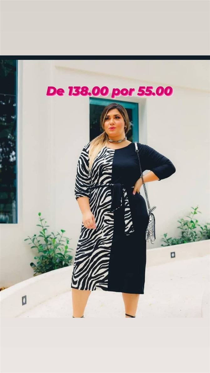 Quer ficar linda e elegante....ainda pagando pouco???
Vestido animal print veste até tam 50.
Apenas 55.00