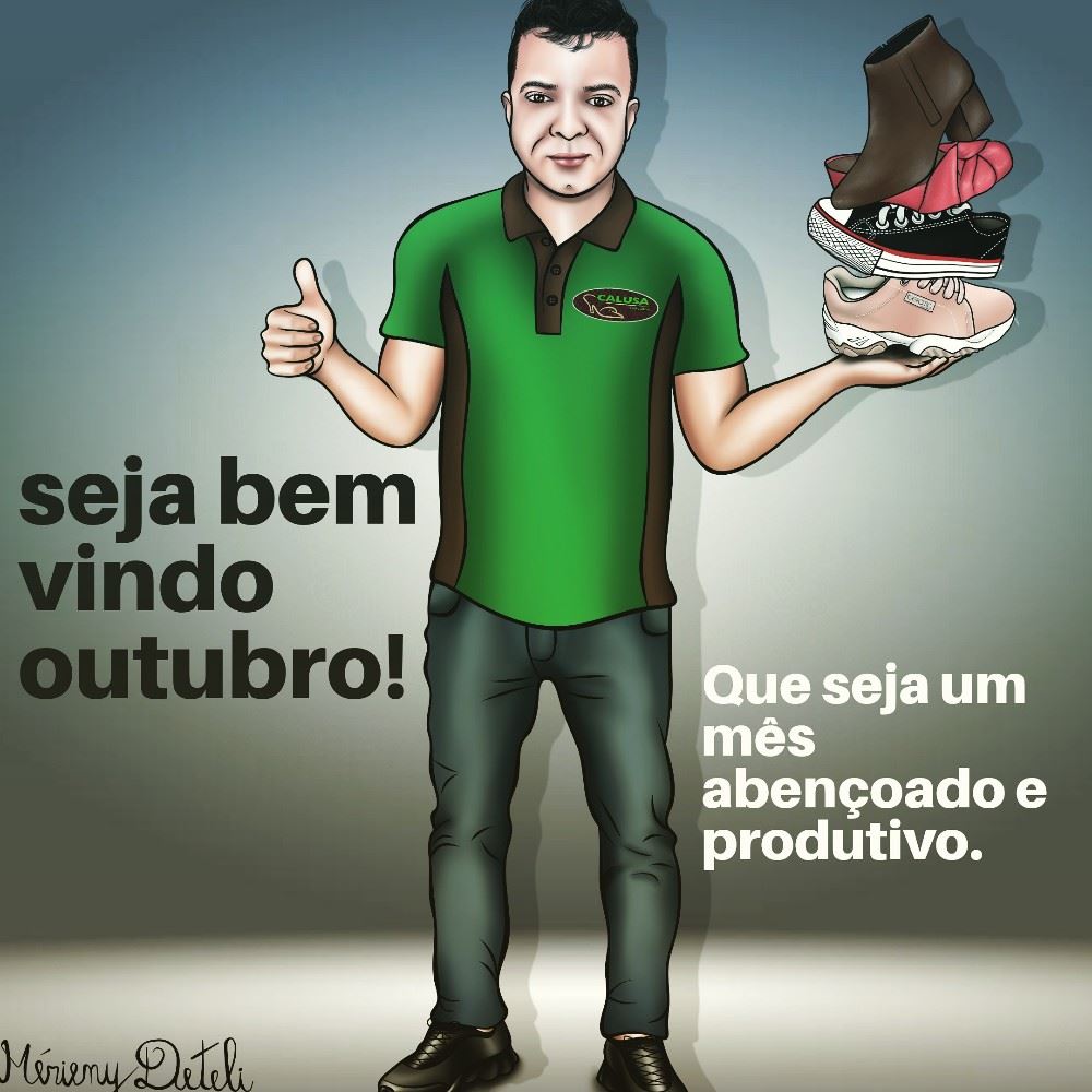 Que outubro seja leve, iluminado, produtivo e muito abençoado para todos nós. Bem-vindo, outubro.
