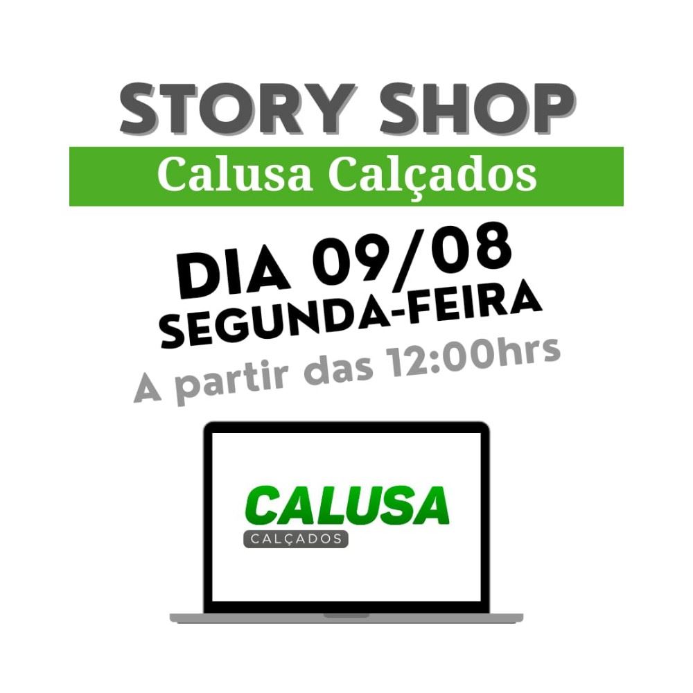 Vem aí o nosso primeiro STORY SHOP! 🤩
Serão 24h de descontos imperdíveis nos storys. Terá início na quarta feira 04/08 as 10h, então já ativa as notificações pra você não perder nada! 

Quem vem comigo? 🥰

Arrasta as imagens para o lado, para mais informações.