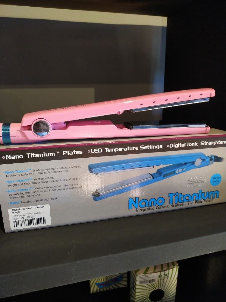 Chapinha Nano Titanium - Bivolt : R$110,00