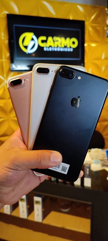 iPhone 7 Plus - 128gb 
R$1750,00 à vista
12 x R$157,50 no cartão de crédito!
Várias cores! 