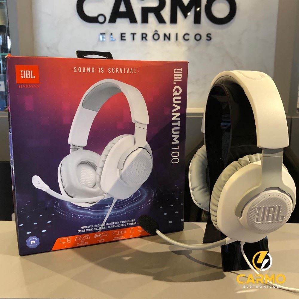 🎧 Headset JBL Quantum 100! 