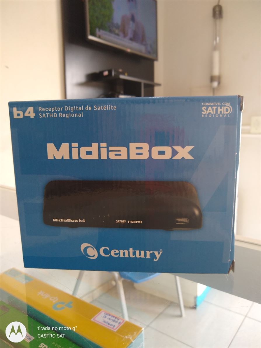 Última remessa do Mídia box no valor antigo 😔
Receptor de parabólica digital e HD.
Corre para garantir o seu. 
430,00 EM 3X