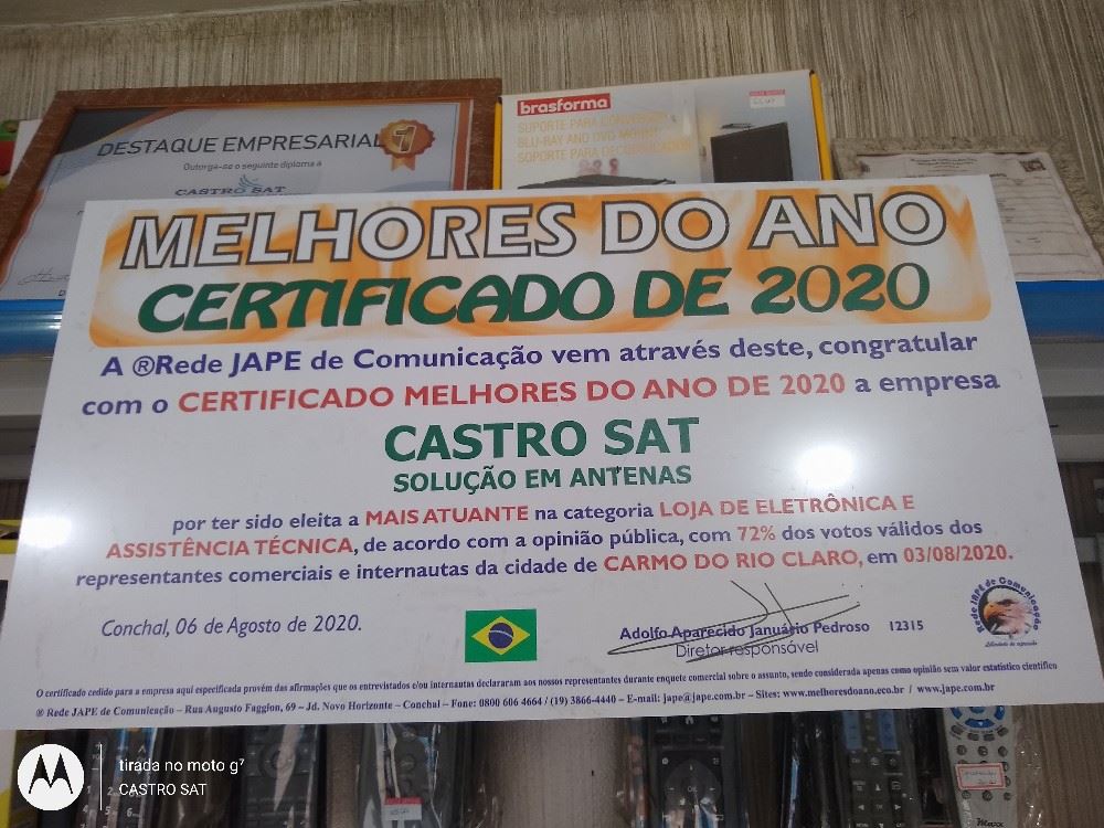 Somos os melhores novamente porque temos os melhores clientes. Obrigado a todos pela confiança em nossos trabalhos.