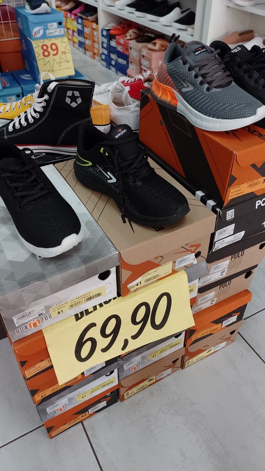 Promoção na Calusa Calçados