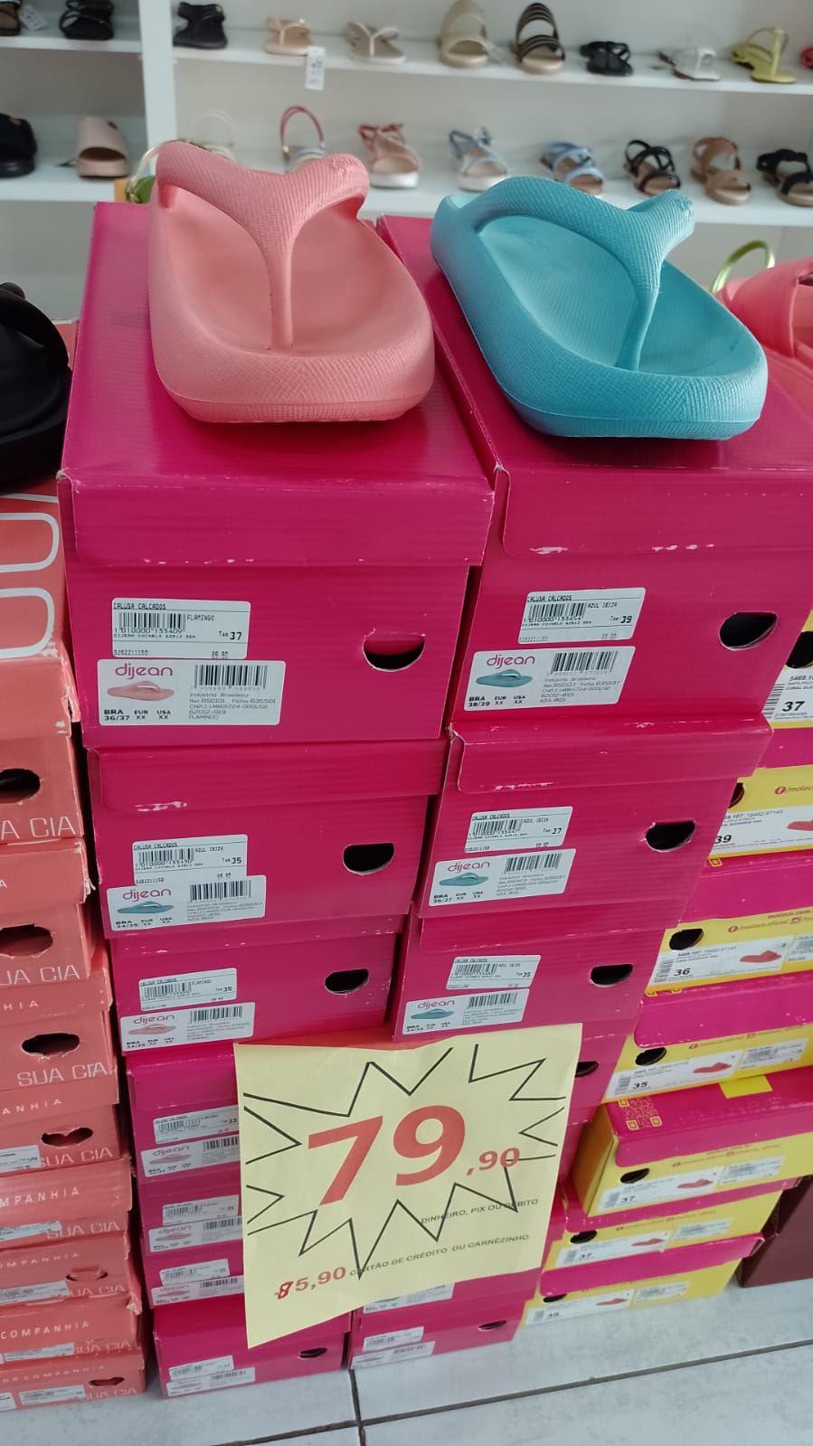 Promoção na Calusa Calçados