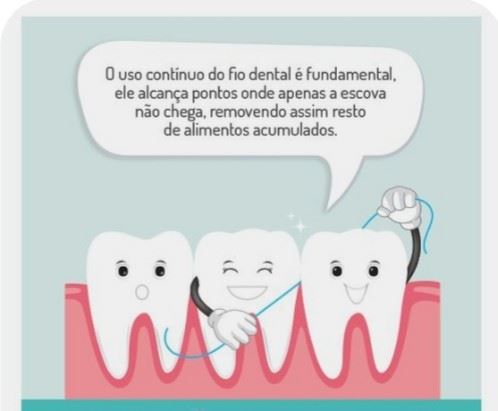 Por isso é importante que não deixem de usar o fio dental ....... Ainda está em dúvidas de como cuidar da sua saúde bucal?! 

Venha nos fazer uma visita, aqui te orientamos o ideal para sua saúde bucal.....

Telefones para contato ⬇️
☎️3292-4926 ou 📲 (35) 99732-4038