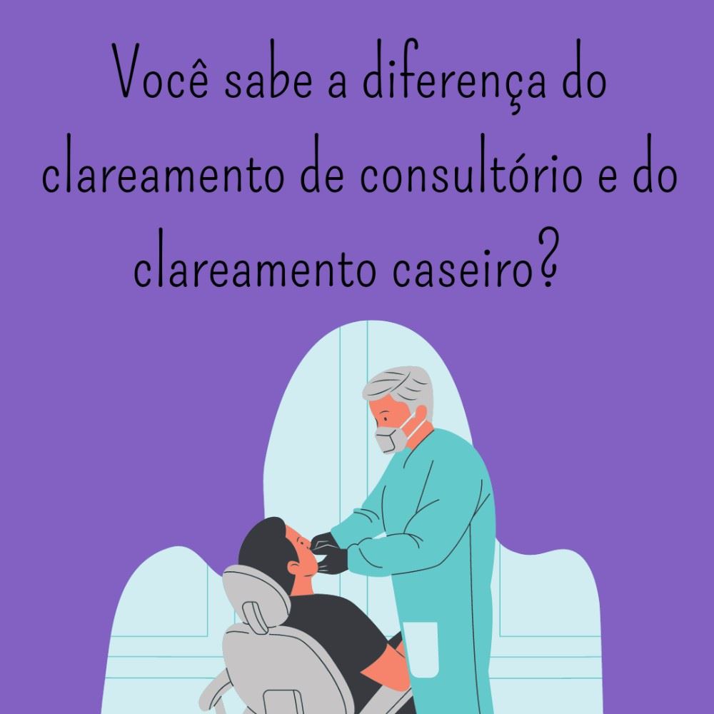 🦷 Os dois clareamentos cumprem a mesma função, que é deixar os dentes mais branquinhos. O que que diferencia um do outro, é o método como o processo é feito e o tempo de ação do produto usado.
✨ No clareamento de consultório o gel clareador conta com uma concentração maior, e um resultado imediato. 
✨ No clareamento caseiro, o gel clareador tem uma concentração mais baixa, o produto é aplicado em uma moldeira, durante o tempo determinado pelo seu dentista.
Agende já a sua avaliação no nosso consultório! 😍