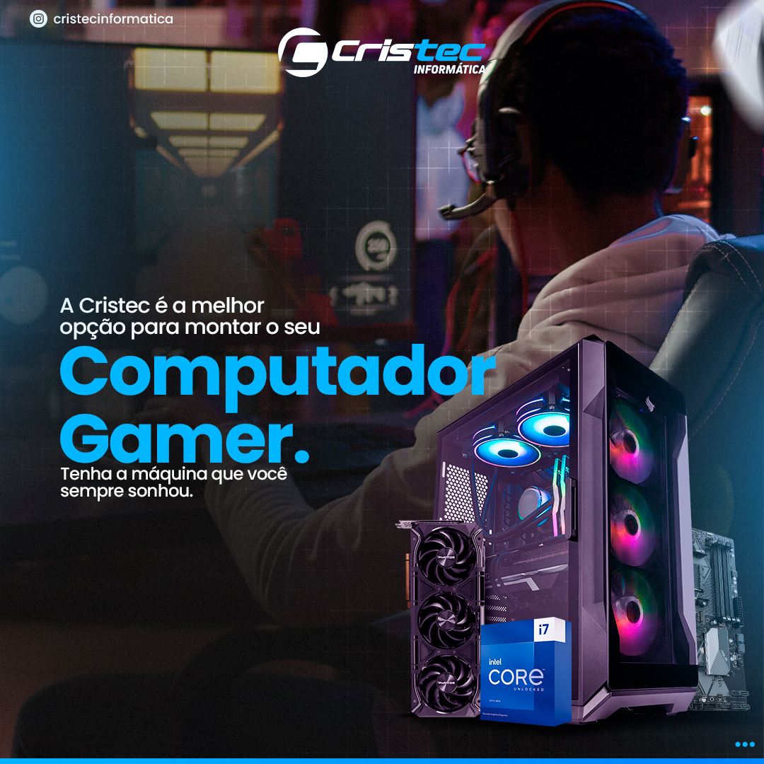 Cristec - Produtos de Informática,  Assistência Técnica e Câmeras de segurança