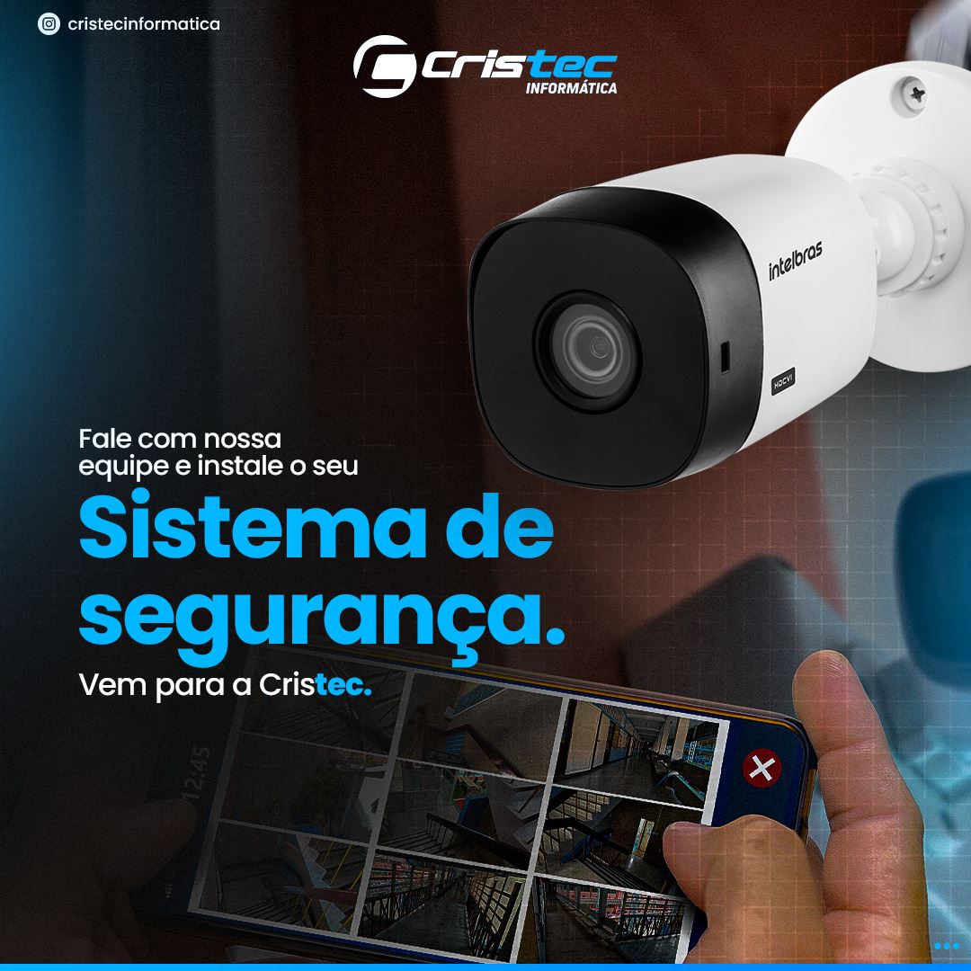 Cristec - Produtos de Informática,  Assistência Técnica e Câmeras de segurança
