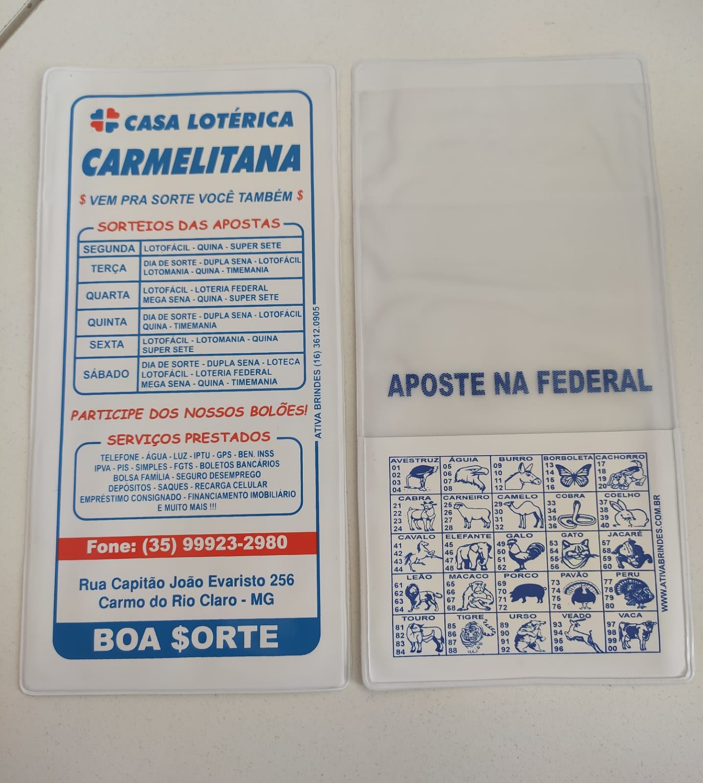 Temos brindes para você!

Um porta jogos para você guardar seu jogos, venha fazer seu jogo aqui!