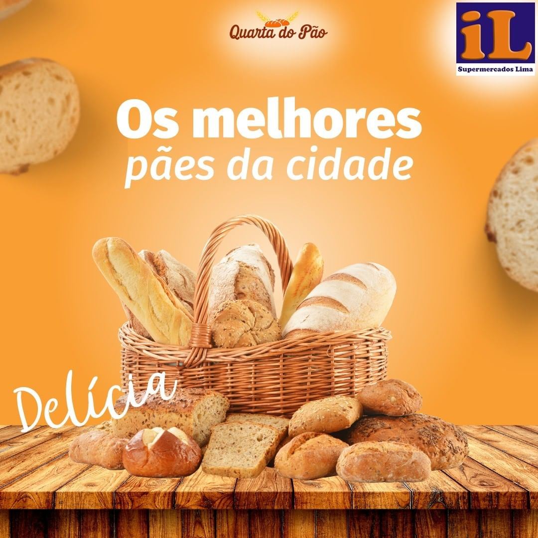 Quarta do Pão - Supermercados Lima Carmo do Rio Claro
