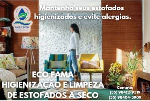 Agora a ECO ENSABOARE ALFENAS E REGIÃO  É  ECO FAMA HIGIENIZAÇÃO E LIMPEZA DE ESTOFADOS  A SECO.

MUDAMOS APENAS O NOME.

 QUALIDADE, TECNOLOGIA E PROFISSIONALISMO SÃO  OS MESMOS. 

ECO FAMA HIGIENIZAÇÃO E LIMPEZA DE ESTOFADOS  A SECO O MELHOR SISTEMA DE LIMPEZA E HIGIENIZAÇÃO DA REGIÃO. 

CONTATO: (35) 98412-9319 OU (35) 98404-3909.

Eco Ensaboare agora é ECO FAMA
