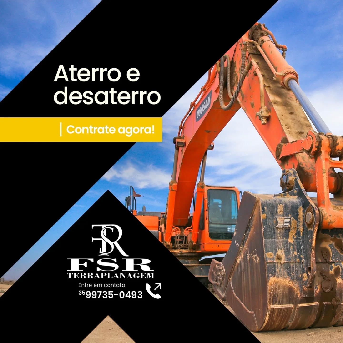 ?? Terraplanagem E Serviços De Escavadeira Hidráulica
?? Atendemos Com Qualidade E Compromisso
?? Solicite Seu Orçamento: