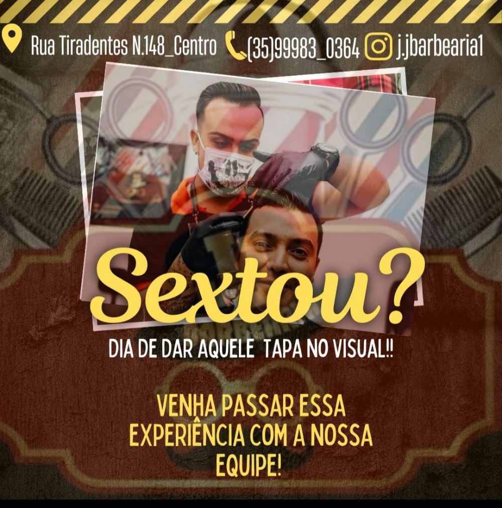 Sexxtou!vem pra j.jbarbearia...