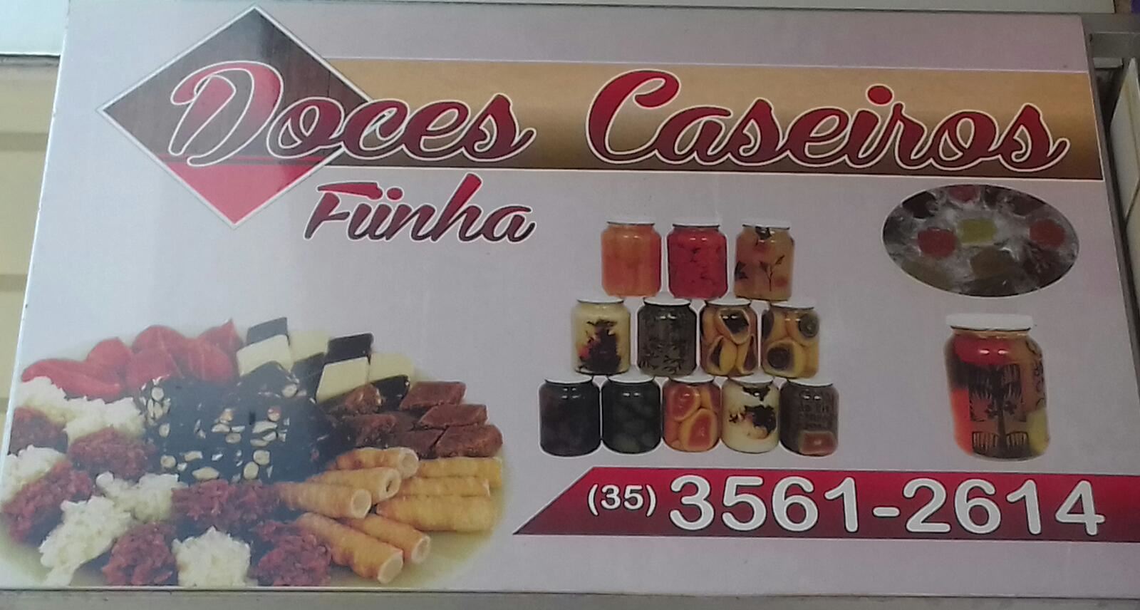 Doces caseiros da Fiinha