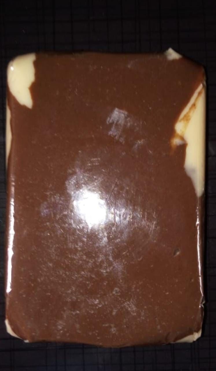 Barra doce de leite com chocolate