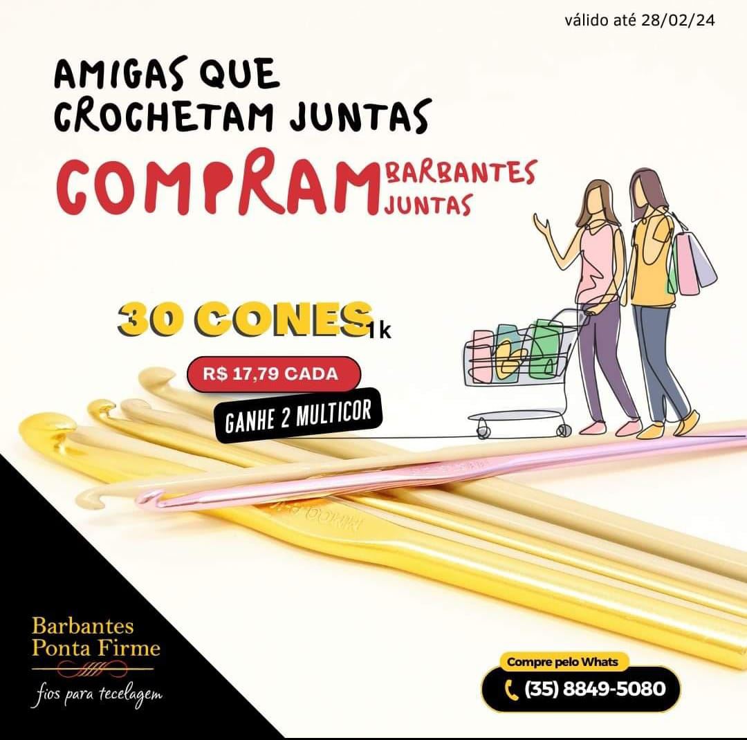 Barbantes Ponta Firme - Fios para Tecelagem