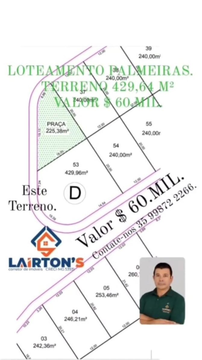 Lairton's Corretor De Imóveis Creci-mg f.53931, CONTATE-NOS 35 99872 2266. 

Você quer vender ou adquirir seu imóvel, URBANO-COMERCIAL-RURAL, Nós temos a solução!!!