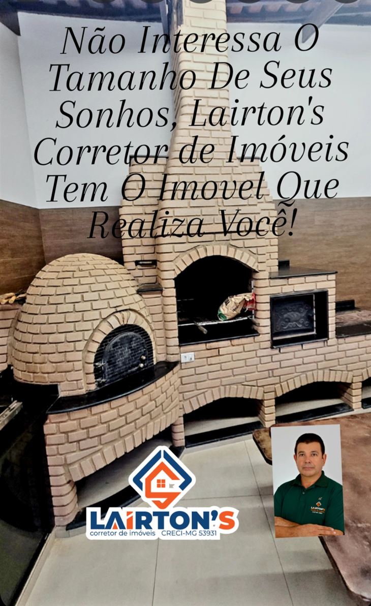 🌟 Laírton's Corretor de Imóveis - Excelência em Negócios Imobiliários! 🌟

📜 CRECI MG F53931
Especialista em:
✔️ Compra, venda e financiamento de imóveis.
✔️ Imóveis urbanos, comerciais e rurais.

🔑 Você quer vender ou adquirir o imóvel dos seus sonhos?
Nós temos a solução perfeita para você!

🏠 Por que escolher o Lairton's Corretor de Imóveis?
✅ Atendimento personalizado e transparente.
✅ Experiência no mercado imobiliário.

O corretor de imóveis sempre vê mais porque vê com CORAÇÃO. 
✅ Comprometido em realizar os seus sonhos com total segurança.

📞 Entre em contato agora mesmo!Contate-nos 35 99872 2266 
Transforme o seu sonho em realidade com quem entende do assunto.

Lairton's Corretor de Imóveis
Seu futuro começa aqui!