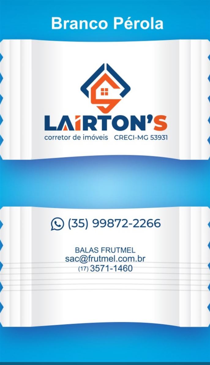 🌟 Laírton's Corretor de Imóveis - Excelência em Negócios Imobiliários! 🌟

📜 CRECI MG F53931
Especialista em:
✔️ Compra, venda e financiamento de imóveis.
✔️ Imóveis urbanos, comerciais e rurais.

🔑 Você quer vender ou adquirir o imóvel dos seus sonhos?
Nós temos a solução perfeita para você!

🏠 Por que escolher o Lairton's Corretor de Imóveis?
✅ Atendimento personalizado e transparente.
✅ Experiência no mercado imobiliário.

O corretor de imóveis sempre vê mais porque vê com CORAÇÃO. 
✅ Comprometido em realizar os seus sonhos com total segurança.

📞 Entre em contato agora mesmo!Contate-nos 35 99872 2266 
Transforme o seu sonho em realidade com quem entende do assunto.

Lairton's Corretor de Imóveis
Seu futuro começa aqui!