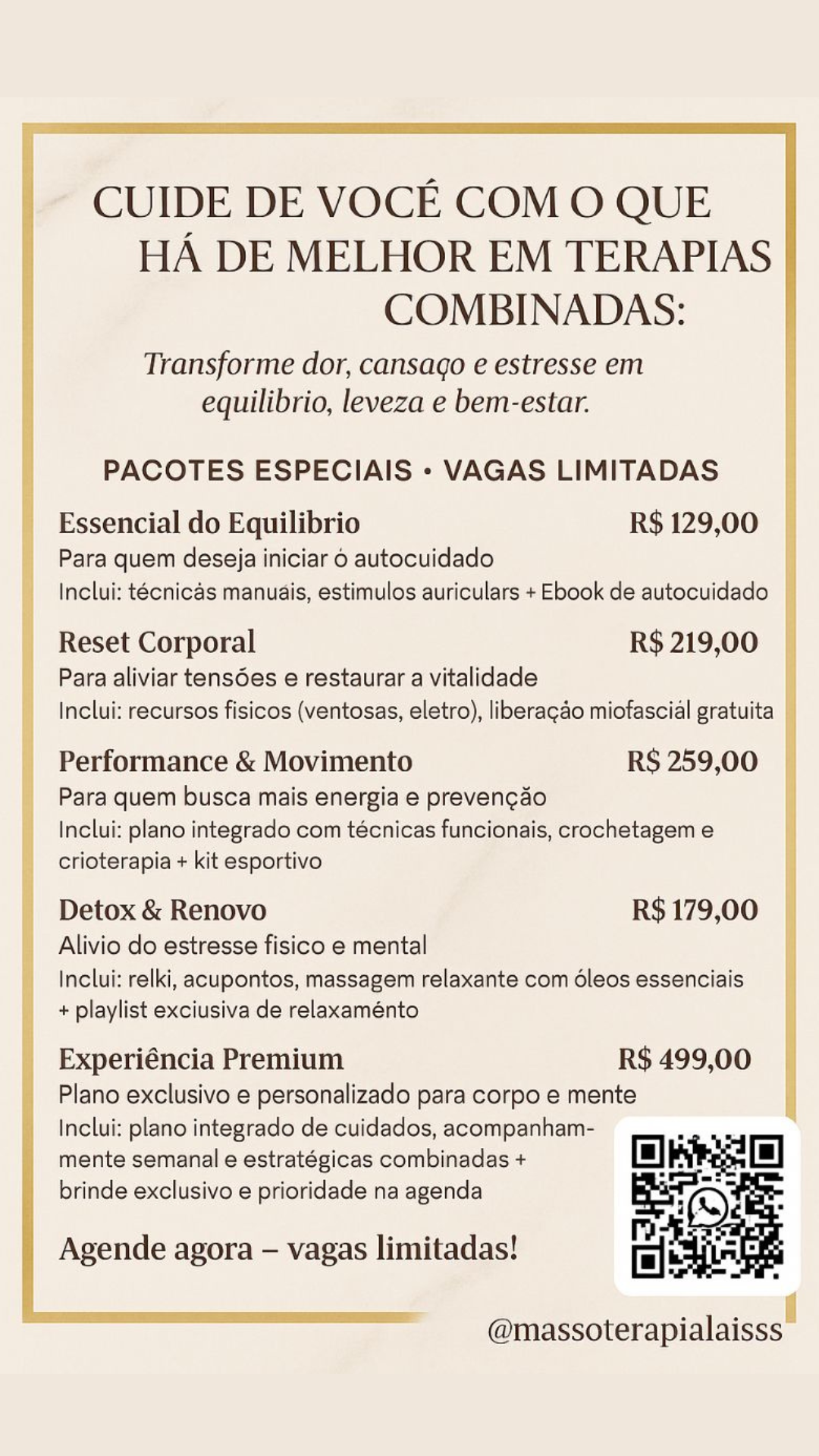 Massoterapia Lais