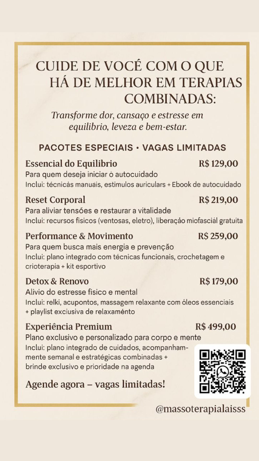Massoterapia Lais