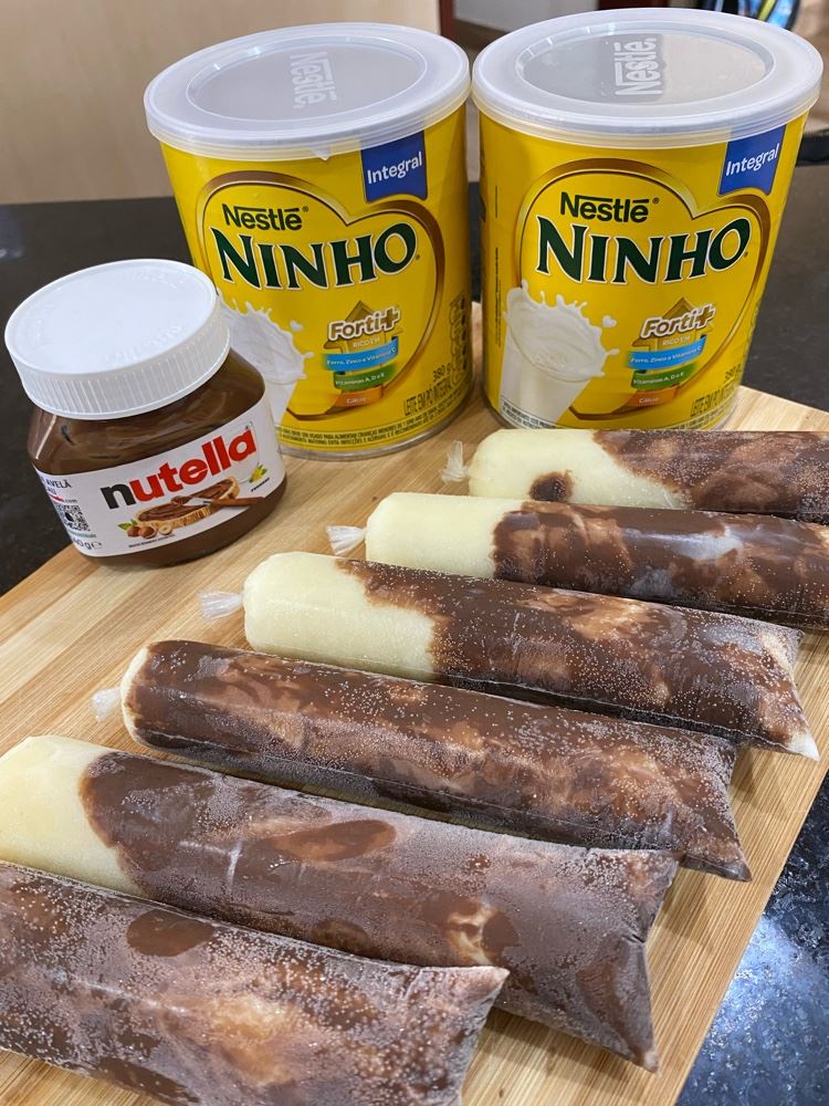 Ninho com Nutella 😋