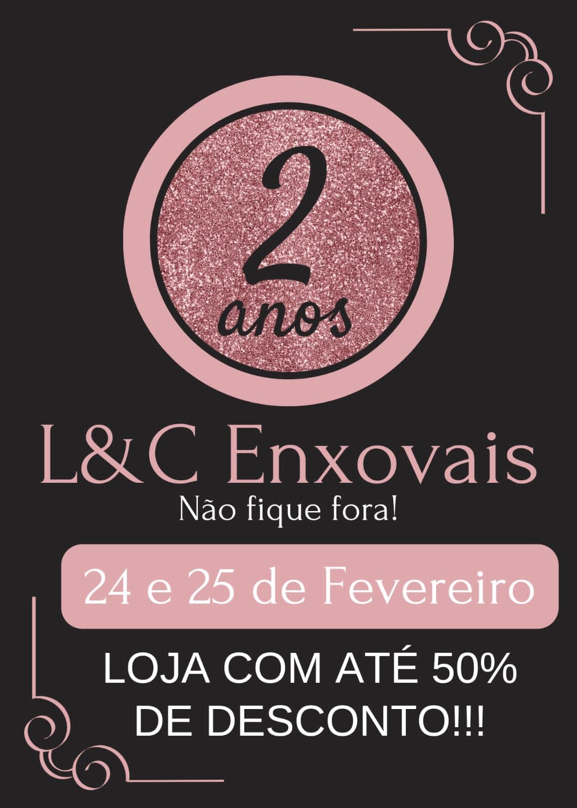 O aniversário é nosso, mas o presente é seu!
Venha comemorar com a gente!