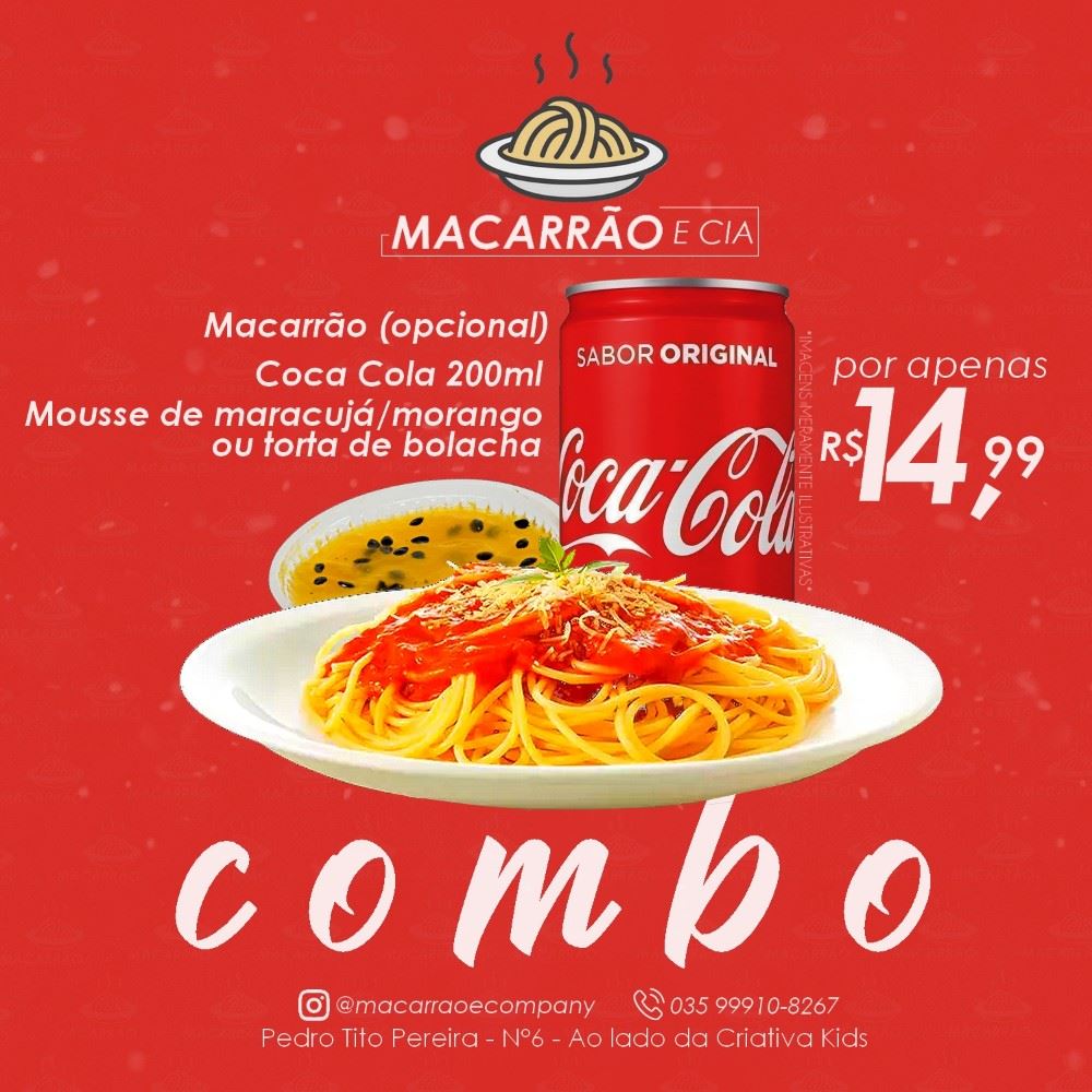 Passando pra avisar que temos PROMOÇÃO DE COMBO HOJE: 😱 

Nesta segunda, combo por apenas 12.99. 😋😍

Peça o seu! 😊
