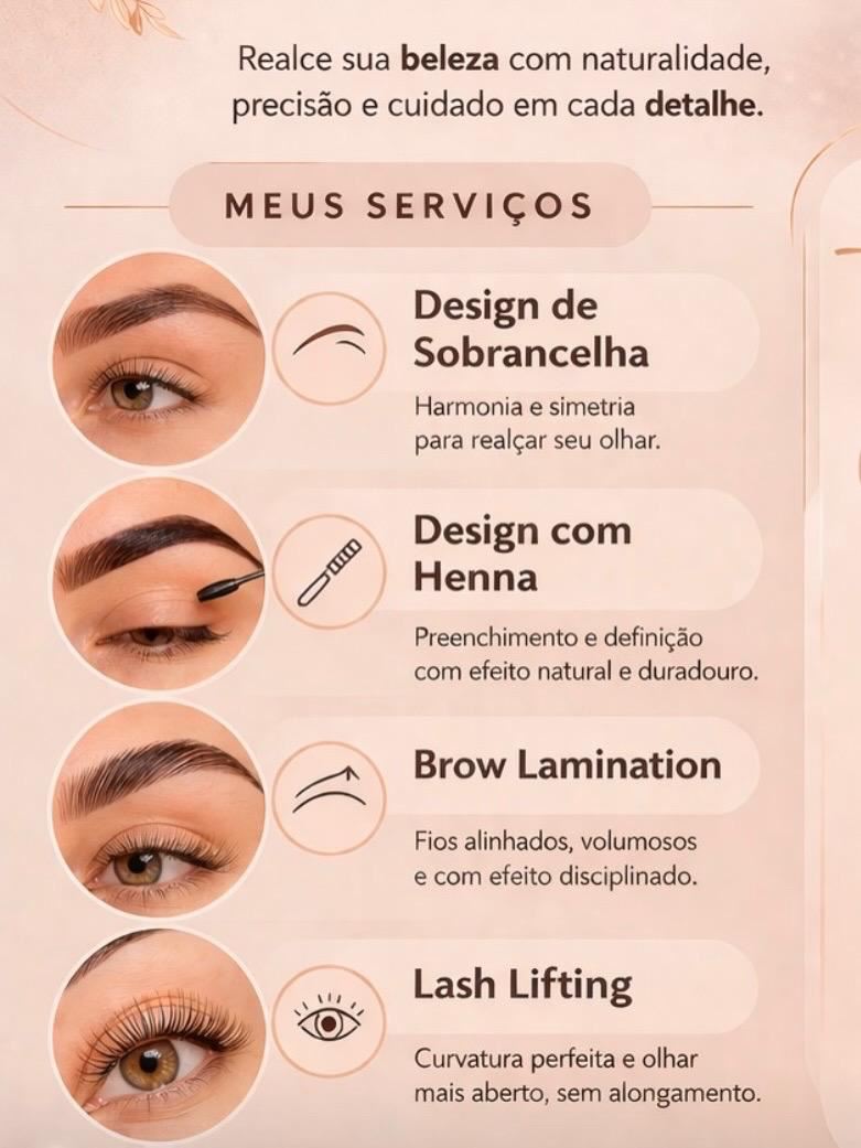 Flor de Mariah - Lash e Sobrancelha