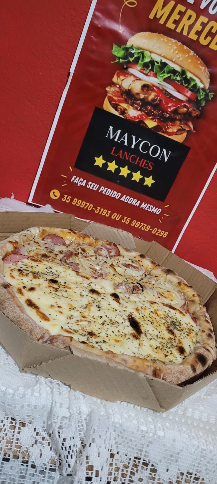Novidade! Agora temos pizza