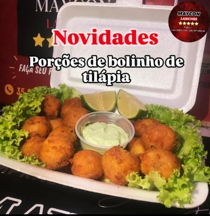 Novidade no Maycon Lanches!