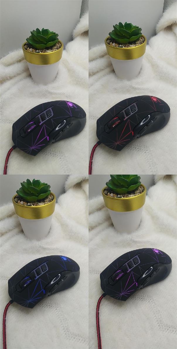 Mouse gamer com leds!