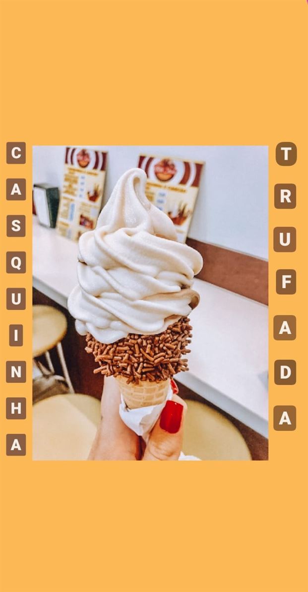 Casquinha trufada com Nutella! 😋