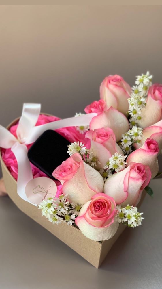 Linda opção para pedido de namoro 💕 neste caso foi feito para presentear uma afilhada 💕🌸