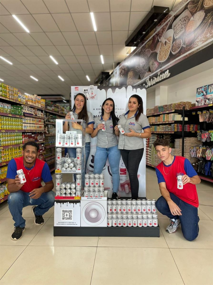Venha experimentar o novo sabor da Coca Cola! Edição limitada! 