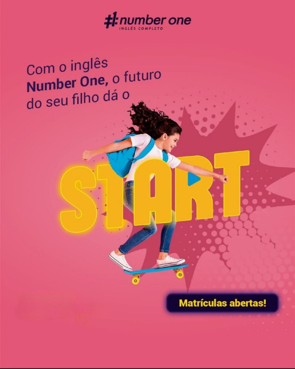 O que seu filho quer ser quando crescer? 

Cientista, artista, médico, atleta? 

Não importa qual seja o seu sonho, aprender inglês será essencial para conquistá-lo! 

Aqui no Number One, acreditamos que o futuro começa agora, e quanto mais cedo seu filho iniciar a jornada no inglês, maiores serão as oportunidades que ele poderá explorar no futuro.

Com o inglês Number One, o seu futuro dá o START!

Vamos dar esse primeiro passo juntos?

Nossa abordagem focada no desenvolvimento completo dos alunos faz com que o aprendizado seja leve, divertido e eficaz.