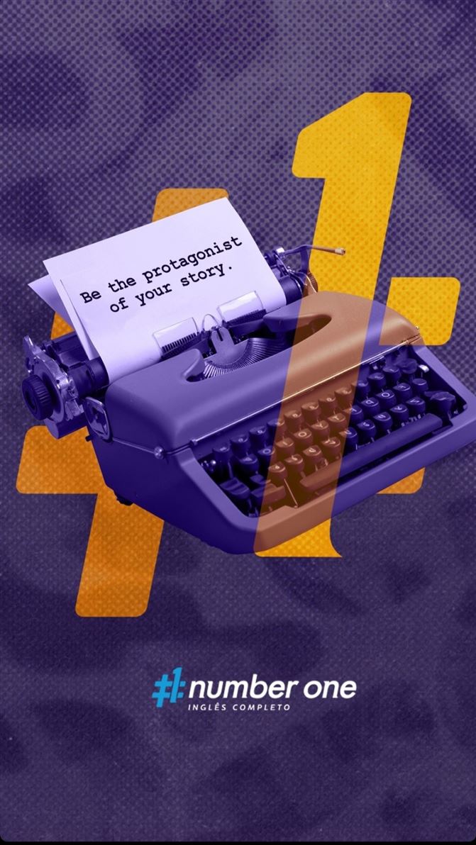 Você pode ser o protagonista da sua história – e escrevê-la até em inglês. 

O Number One te ajuda nessa missão.