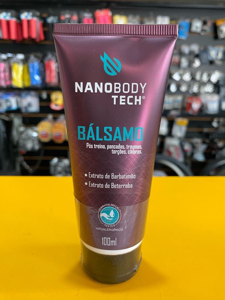 Creme nanobodytech bálsamo (pós treino)
Ajuda com pancadas,cãibras e torções 🩵