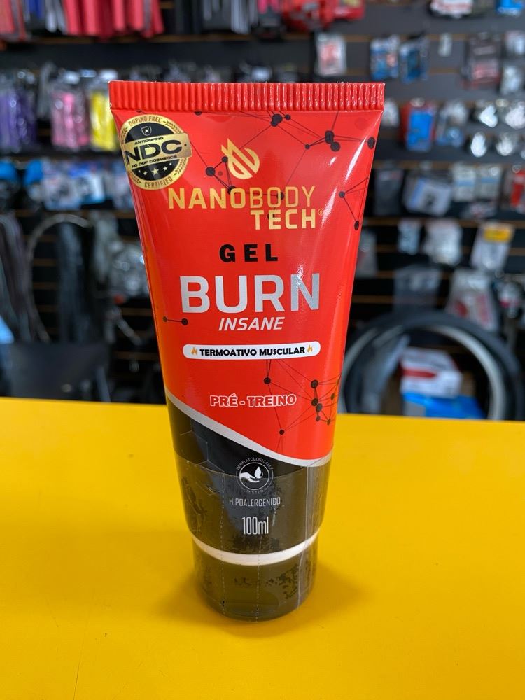 Creme Nanobodytech BURN 
ESQUENTA MÚSCULOS 
50,00 a vista 