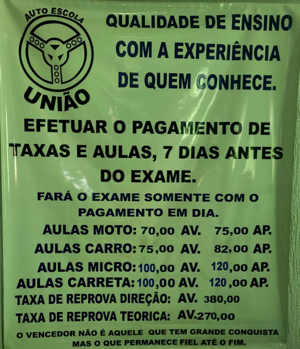 Auto Escola União Piumhi MG 
