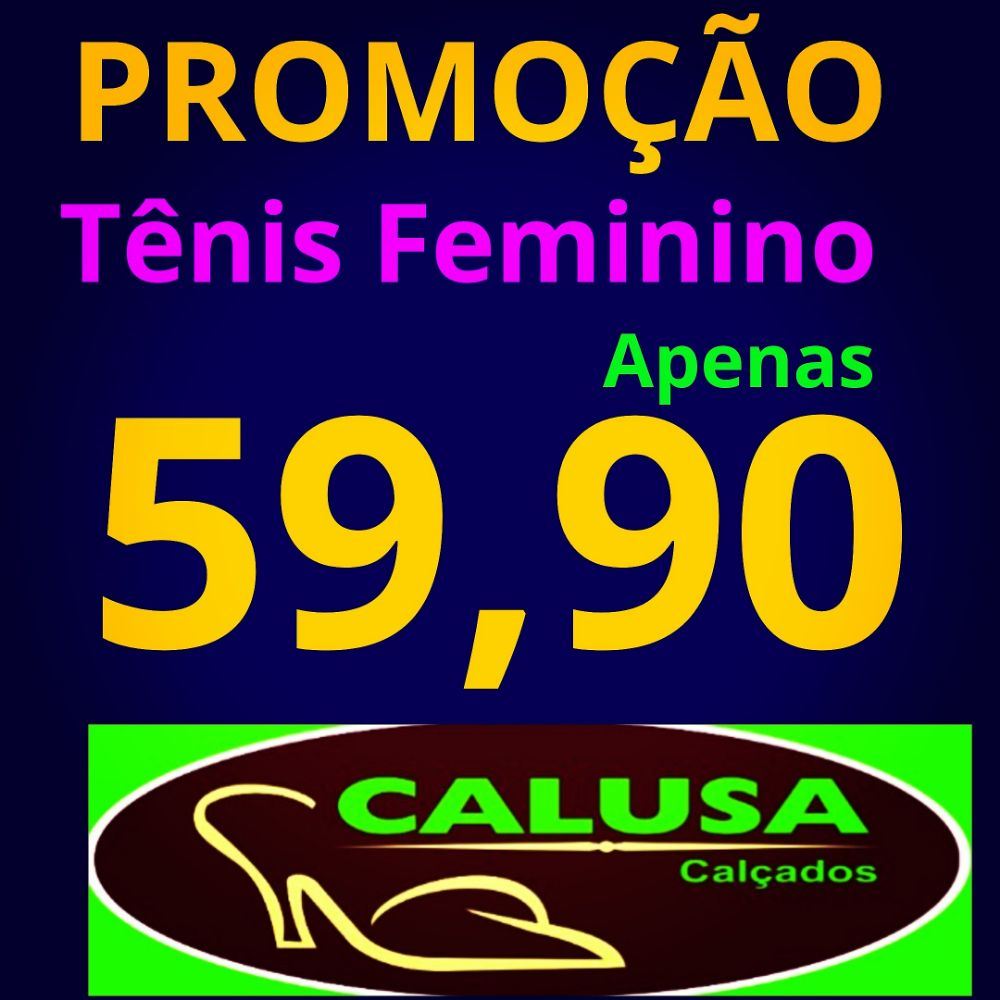 Calusa Calçados Ltda - Sandalias, Sapatilhas, Botas,tênis e Rasteirinhas